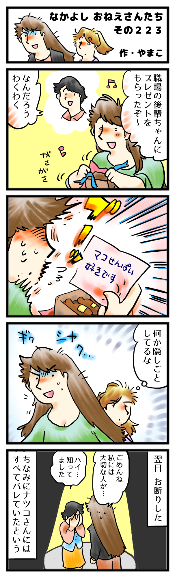 どうしてそうなったか、わかってますよね…？